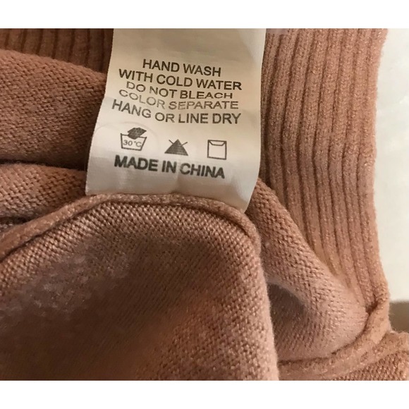 Dreamers Women's M / L Blush Pink Sweater - Picture 6 of 10